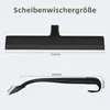 Duschabzieher aus Silikon, 23 cm, rutschfest, mit Produktbild-Vorschau 2