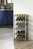 HAKU Stojak na butelki, stojak na wino, aluminium – metal, Podgląd zdjęcia produktu 4