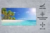 MuchoWow® Mauspad Mousepad Strand - Meer - Palme - Sonne - Produktbild-Vorschau 2
