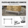 A dunnage rack with boxes on it, and close-ups of assembly components. Produktbild-Vorschau