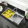 Küchenspüle - Doppelbecken aus Edelstahl - Ohne Armatur - 1 Produktbild-Vorschau 5