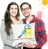 Mr. & Mrs. Panda Deko Kissen Vogel Blaumeise - Weiß - Produktbild-Vorschau 4