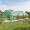 Serre en film plastique XMTECH 8 x 3 x 2 m, serre en acier Voir les images du produit 9