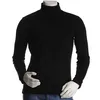 Rollkragen Langarmshirt Herren, Schwarz, M Produktbild-Vorschau 2