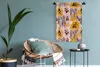 MuchoWow® Wandteppich Wandbehang Rosa - Orange - Muster Produktbild-Vorschau 5