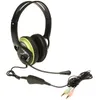 GENIUS sluchátka s mikrofonem HS-400A, černozelená Podgląd zdjęcia produktu 3