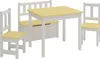 Set da tavolo per bambini Lousame con panca pieghevole e 2 Anteprima dell’immagine prodotto 2