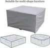 Abdeckung Gartenmöbel, Rechteckige Für Gartentisch Produktbild-Vorschau 5