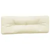 vidaXL Cuscino Pallet 5 pezzi in tessuto crema Anteprima dell’immagine prodotto 4