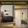 ZMH LED lampada da parete per interni 12W lampada per scale Anteprima dell’immagine prodotto 4