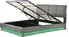 Polsterbett,Doppelbett mit höheverstellbarem Produktbild-Vorschau 1