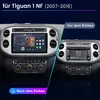 Autoradio Android 15 Carplay da 9" per VW Tiguan 5N Anteprima dell’immagine prodotto 2