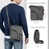 ROYALZ  „Denver” Nowoczesna torba na ramię w stylu vintage Podgląd zdjęcia produktu 3