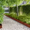 vidaXL Raseneinfassung 10 pcs 103 x 20 cm Stahl Rostig Produktbild-Vorschau 2
