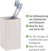 Zahnputzbecher Cordoba Weiß Keramik Produktbild-Vorschau 3