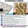 Kunststoff 3D Wandpaneele Wanddeko Wandverkleidung Produktbild-Vorschau 4