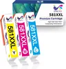 XXL Farbeset Patronen für PGI-580 CLI-581 CANON Pixma Produktbild-Vorschau 1