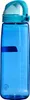 A blue Nalgene water bottle with a teal lid and handle, shown against a white background. Produktbild-Vorschau