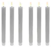 Relaxdays LED Stabkerzen, 6er Set, HxD: 25 x 2 cm, Produktbild-Vorschau 1