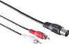 DIN Kabel-5-pol. Stecker/ 2 Cinchstecker 1,5m Produktbild-Vorschau 2