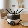 Cuisinier Deluxe Fondueset Elektrisch 800W – Fonduepan 2L Productafbeelding-voorbeeld 3