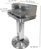 Säulengrill mit 5-fach höhenverstellbarem Grillrost, 2 Produktbild-Vorschau 3