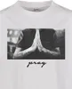 Mister Tee T-Shirt Kids Pray Tee White-134/140 Produktbild-Vorschau 3