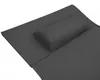 CampFeuer Campingbett mit Kopfkissen, Schwarz, bis 150 kg, Produktbild-Vorschau 4