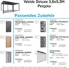 Deluxe Pavillon Terrassenüberdachung Alu 3,6 x 5,3 M Produktbild-Vorschau 6