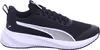 A side view of a black and white Puma sneaker. Produktbild-Vorschau