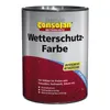 Consolan Wetterschutzfarbe 10 L weiß 201 Farbe Wetterschutz Produktbild-Vorschau 1
