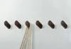 Set di 6 ganci appendiabiti in legno (attaccapanni), noce Anteprima dell’immagine prodotto 1