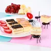 Ant Obst Gabel Set, Mehrere Verwendung Snack Kuchen Dessert Produktbild-Vorschau 3