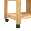 vidaXL Küchenwagen MONZA 84x40x88,5 cm Massivholz Kiefer Produktbild-Vorschau 9