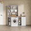 Mobile lavatrice Livinity Paolina Bianco/Artisan 68 x 88.2 Anteprima dell’immagine prodotto 2