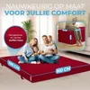 ELONEO Opklapbare matrassen, gastenmatrassen, 3-delige Productafbeelding-voorbeeld 2