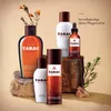 A collection of Tabac Original grooming products arranged on natural elements like rocks and wood. Podgląd zdjęcia produktu