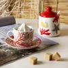 Excelsa set von 6 espressotassen mit untertassen Coral Produktbild-Vorschau 1