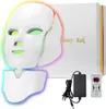 Kosmetikbehandlungsgerät 7 Farben LED-Maske Lichttherapie, Produktbild-Vorschau 1