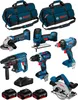 BOSCH Kit 18V BK602BAG (GDX 18V-180+GBH 18V-21+GKS Produktbild-Vorschau 1