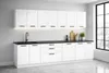 ULWEHOME | Küchenzeile 260 cm Mattweiß, Küchenmöbel-Set mit Produktbild-Vorschau 8