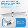 Drehbarer Edelstahl Kleiderhaken,Klappbar Wandgarderobe, Produktbild-Vorschau 7
