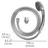 WENKO lavabo douche flexible main extension 150 cm laver Voir les images du produit 4