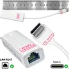 Weiß USB C 3.1 auf Ethernet Adapter USB C-Stecker zu RJ45 Produktbild-Vorschau 2