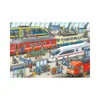 2 x 24 Teile Ravensburger Kinder Puzzle Trubel am Bahnhof Produktbild-Vorschau 3