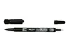 Permanentmarker Twinmarker 0,3/0,5mm Rundspitze schwarz Produktbild-Vorschau 1