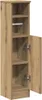 Badezimmerschrank mit Rollenhalter Artisan-Eiche 20,5x22x90 Produktbild-Vorschau 5