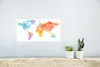 MuchoWow® Poster Weltkarte - Regenbogen - Aquarell 40x20 cm Produktbild-Vorschau 5