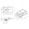 ANW HOME Unterbauspüle 78×44 cm Edelstahl 304 Nano, Produktbild-Vorschau 8