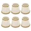 set di 6 paralumi, paralumi a candela in stile moderno e Anteprima dell’immagine prodotto 2